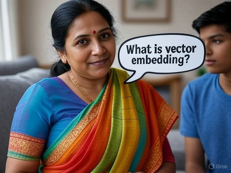 Explaining Vector Embedding to all the moms.